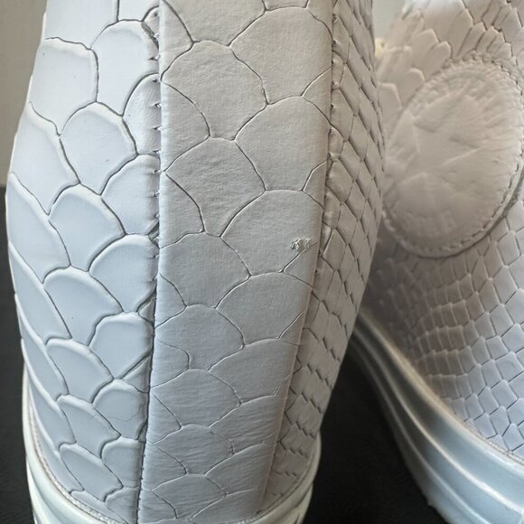 Chuck Taylor® All Star® 'Embossed Reptile' Wedge Sneakers - Picture 11 of 11